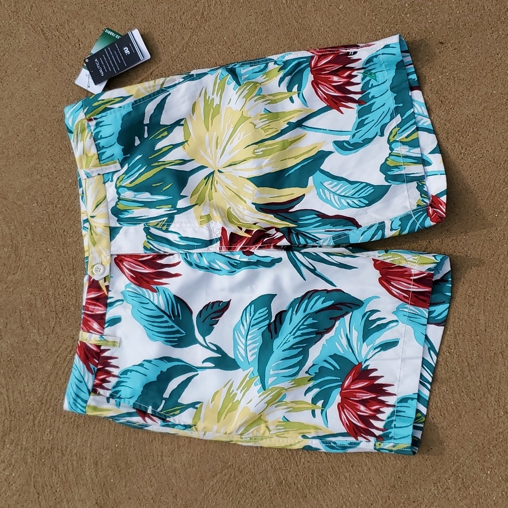 New Nautica Quick Dry Waikiki  Combination Swim Shorts Size 36